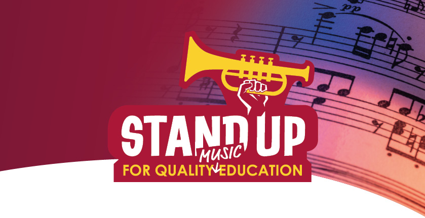 Stand up for music education